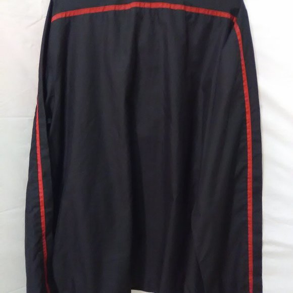 Nike Men's Jacket/ Coat Pullover Windbreaker Color Black/Red Size Large - Picture 3 of 5